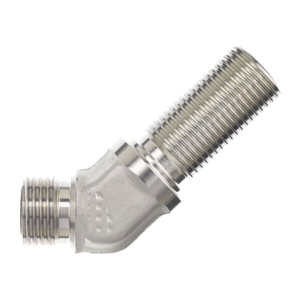 Brennan Industries 08MFS-08MFS Bulkhead 45 Deg Elbow Forged FS2702-08-08-FG - main